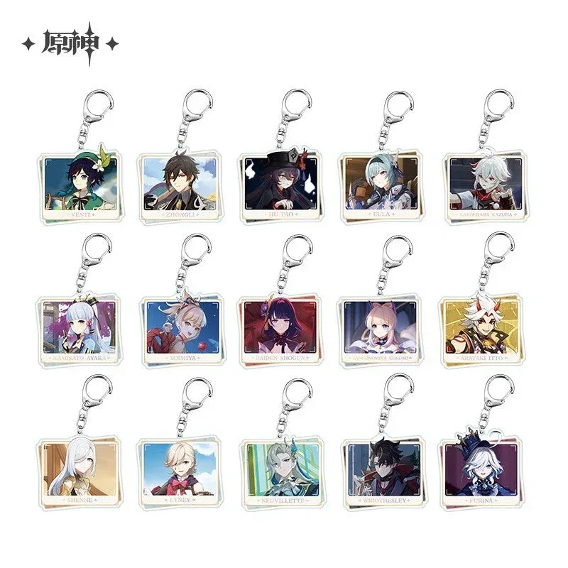 Genshin Impact Character PV Series Acrylic Keychain - Fontaine - Image 2