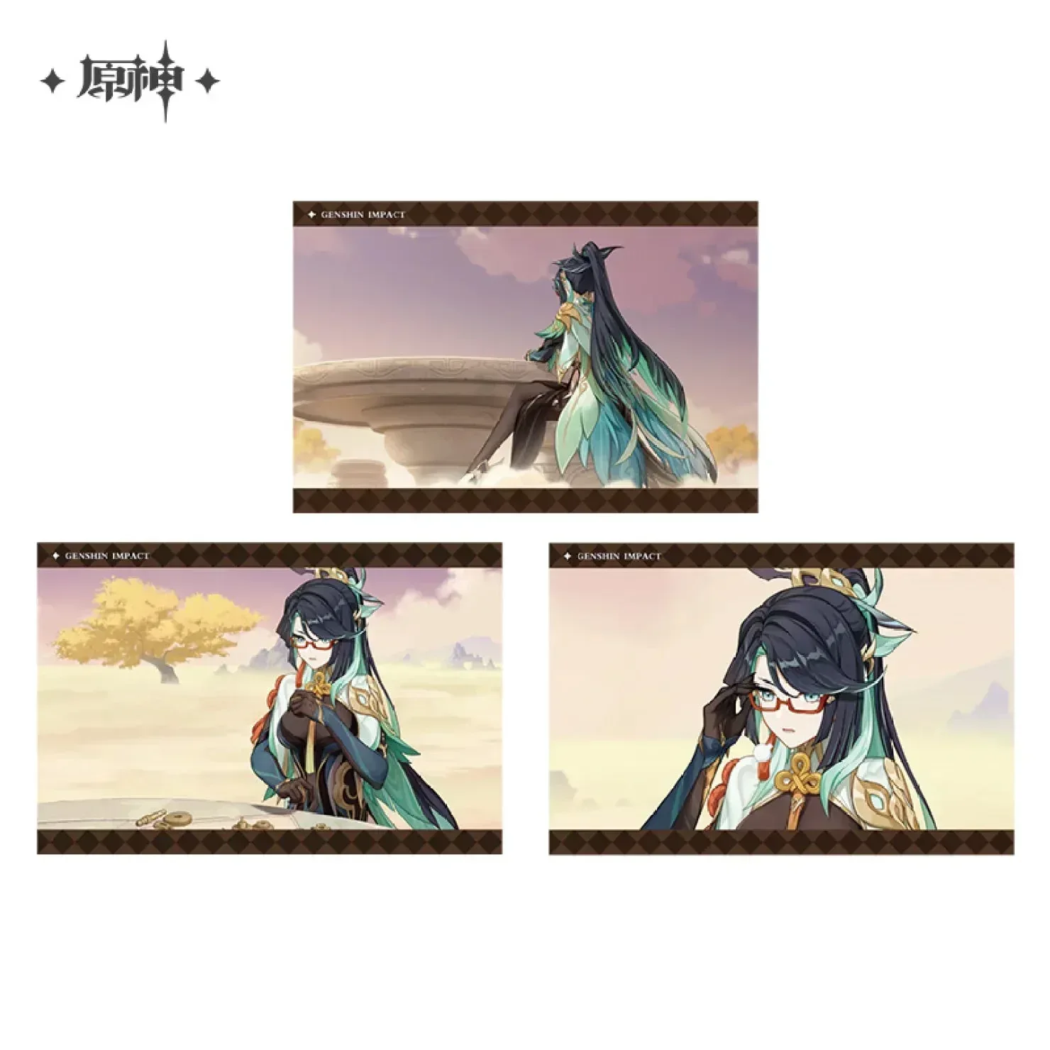 Genshin Impact Character PV Series Photo Card and Album - Liyue - Image 7