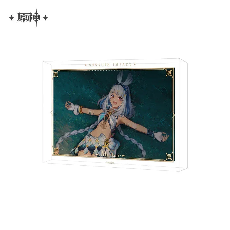 Genshin Impact Character PV Series Thick Acrylic Decorative Painting - Image 4