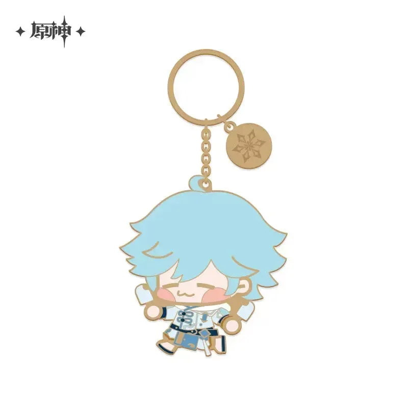 Genshin Impact Chibi Character Metal Pendant - Image 10