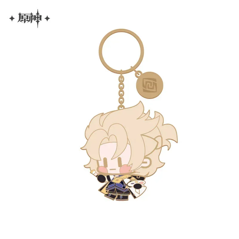 Genshin Impact Chibi Character Metal Pendant - Image 12