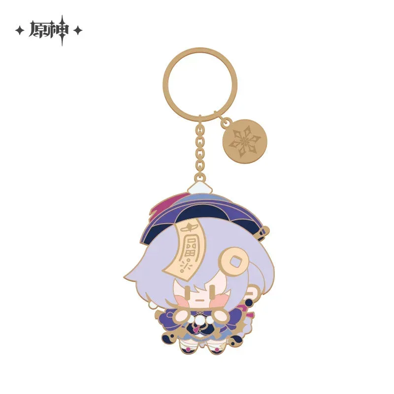 Genshin Impact Chibi Character Metal Pendant - Image 13