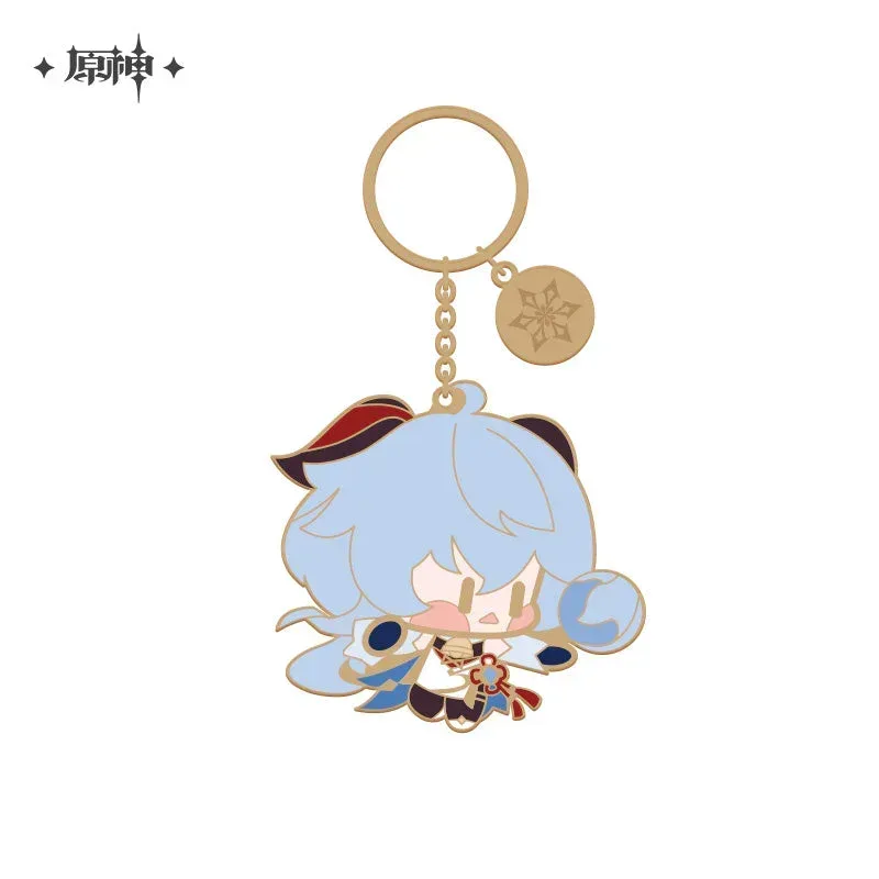 Genshin Impact Chibi Character Metal Pendant - Image 15