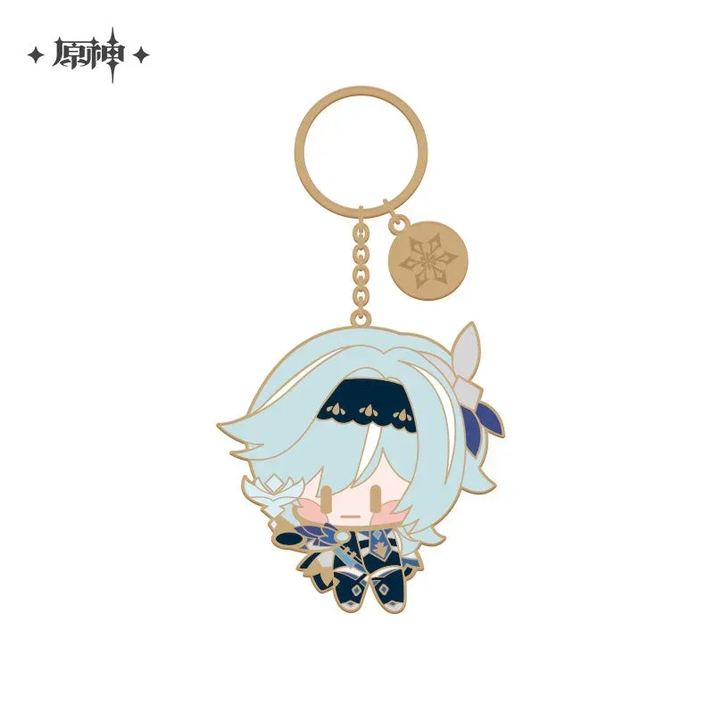 Genshin Impact Chibi Character Metal Pendant - Image 17