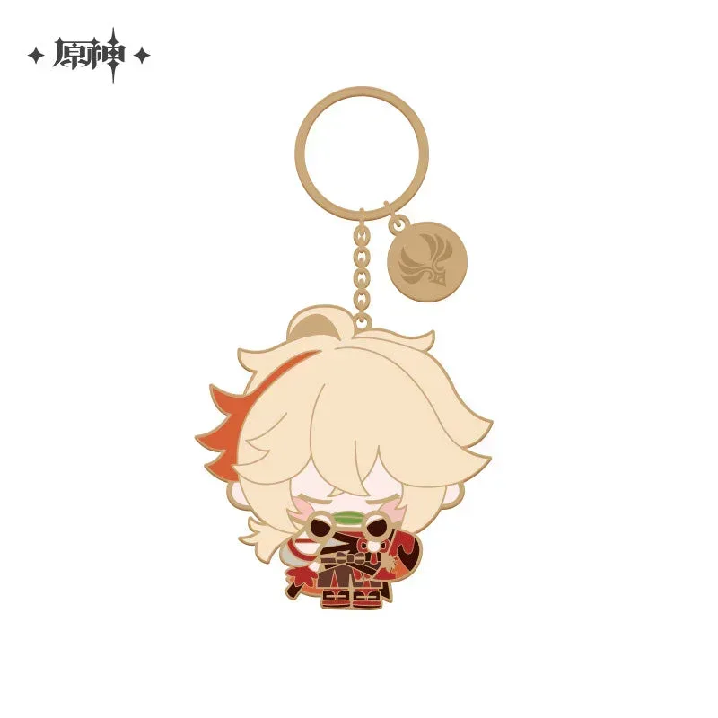 Genshin Impact Chibi Character Metal Pendant - Image 19