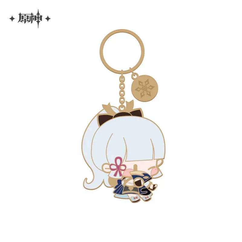 Genshin Impact Chibi Character Metal Pendant - Image 20