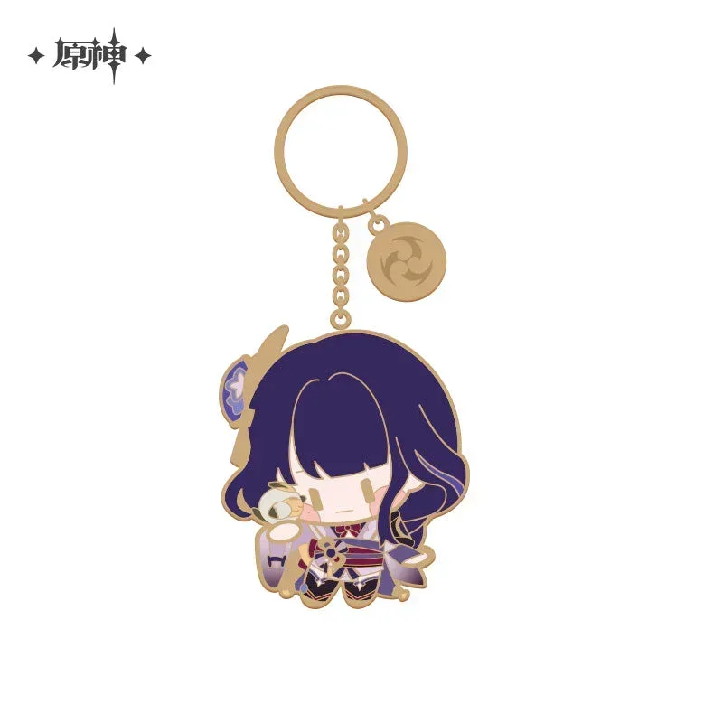 Genshin Impact Chibi Character Metal Pendant - Image 23
