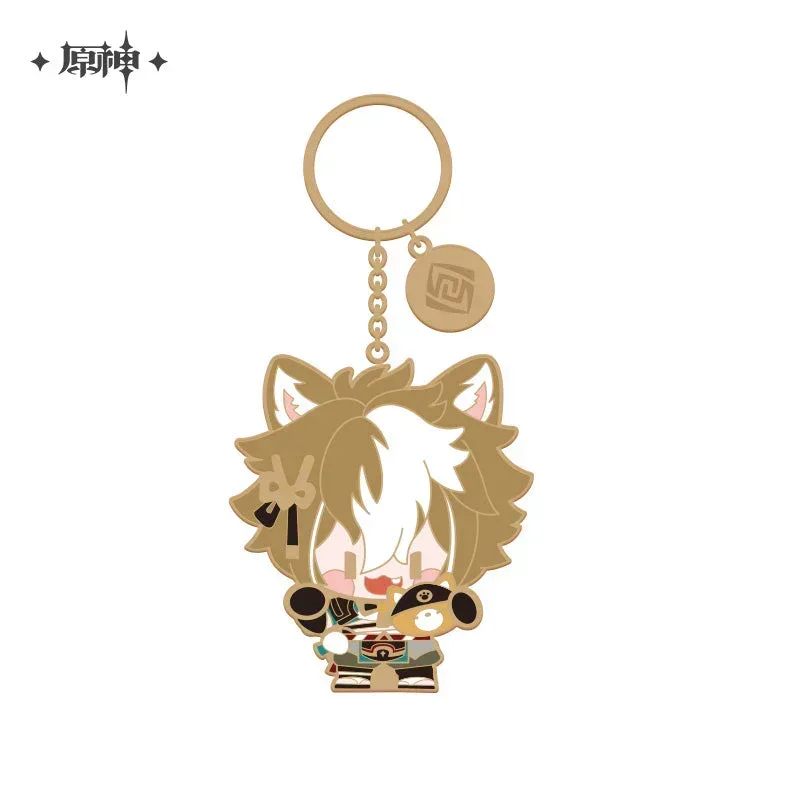 Genshin Impact Chibi Character Metal Pendant - Image 25