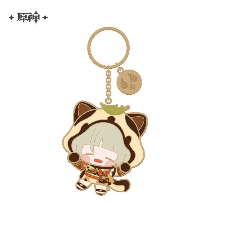 Genshin Impact Chibi Character Metal Pendant - Image 26