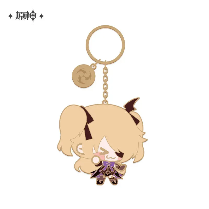 Genshin Impact Chibi Character Metal Pendant - Image 5