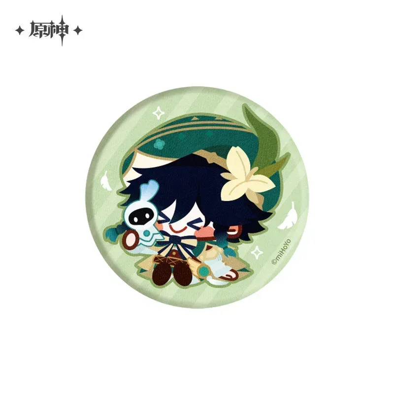 Genshin Impact Chibi Character Plush Badge - Image 3