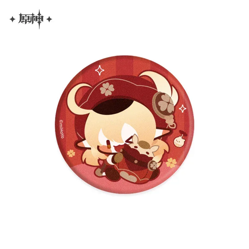 Genshin Impact Chibi Character Plush Badge - Image 4