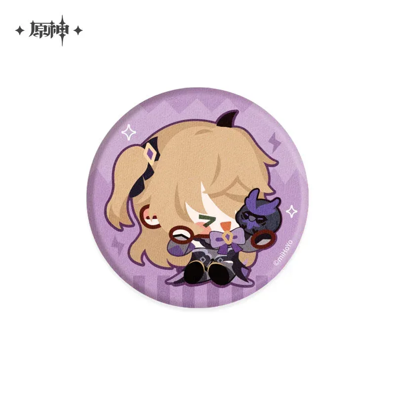 Genshin Impact Chibi Character Plush Badge - Image 7