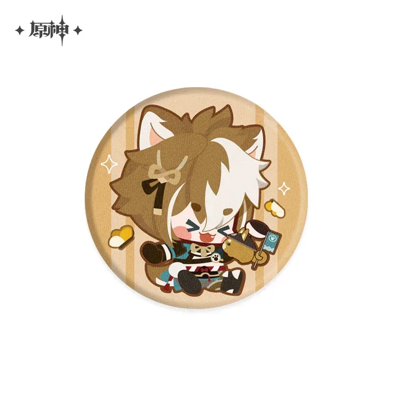 Genshin Impact Chibi Character Plush Badge - Image 9