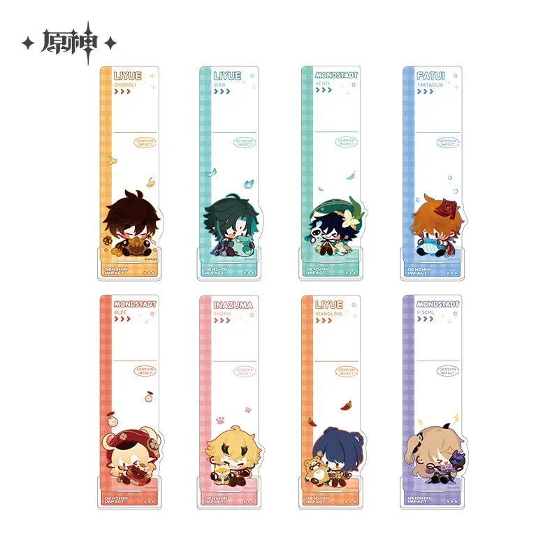Genshin Impact Chibi Character Series Sticky Note Stand
