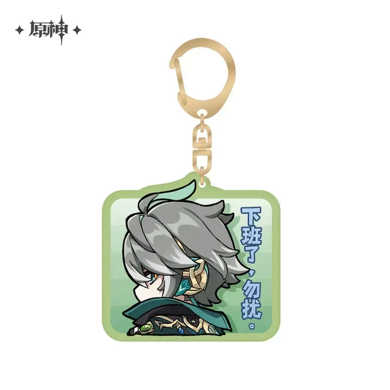 Genshin Impact Chibi Emojis Series Acrylic Keychain Sumeru - Image 12