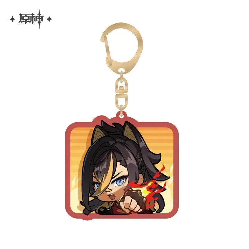 Genshin Impact Chibi Emojis Series Acrylic Keychain Sumeru - Image 13
