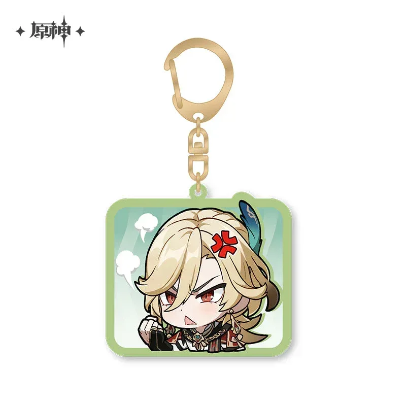 Genshin Impact Chibi Emojis Series Acrylic Keychain Sumeru - Image 14