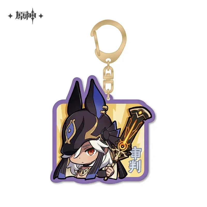 Genshin Impact Chibi Emojis Series Acrylic Keychain Sumeru - Image 6