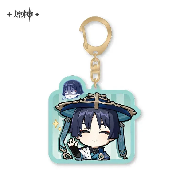 Genshin Impact Chibi Emojis Series Acrylic Keychain Sumeru - Image 8