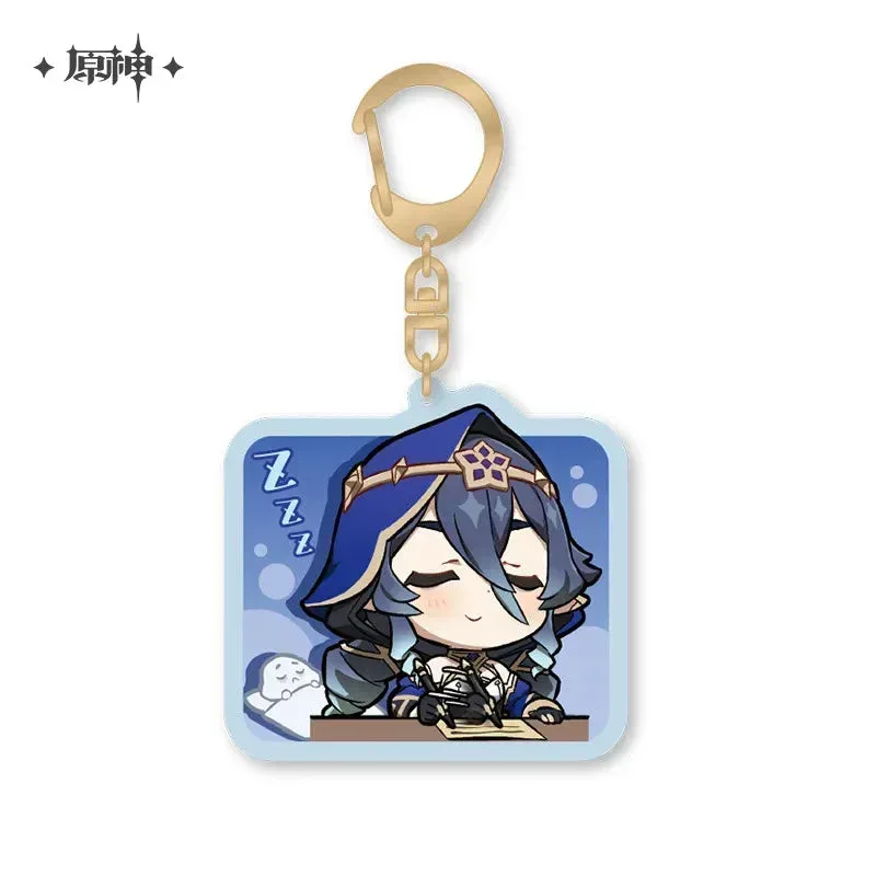 Genshin Impact Chibi Emojis Series Acrylic Keychain Sumeru - Image 9
