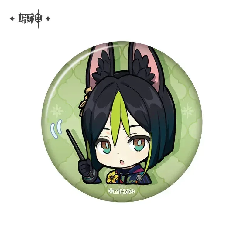 Genshin Impact Chibi Emojis Series Badge Sumeru - Image 3