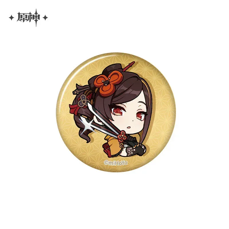 Genshin Impact Chibi Emojis Series Badge Vol.2 - Image 32
