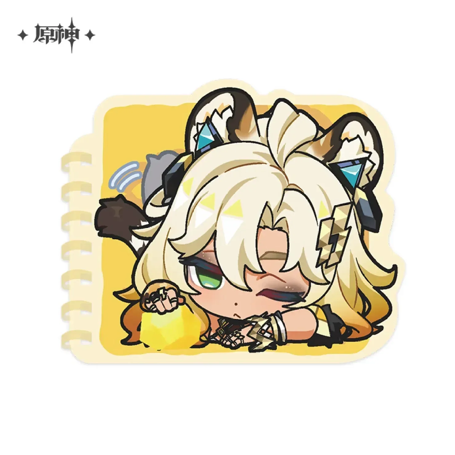 Genshin Impact Chibi Emojis Series Spiral Notebook Natlan - Image 5