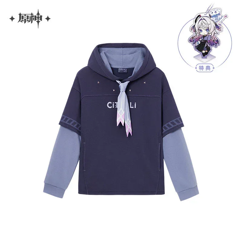 Genshin Impact Citlali Theme Impression Series Two-Layer Look Hooded Sweatshirt - Image 10