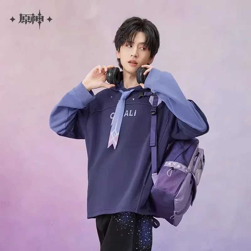 Genshin Impact Citlali Theme Impression Series Two-Layer Look Hooded Sweatshirt - Image 5