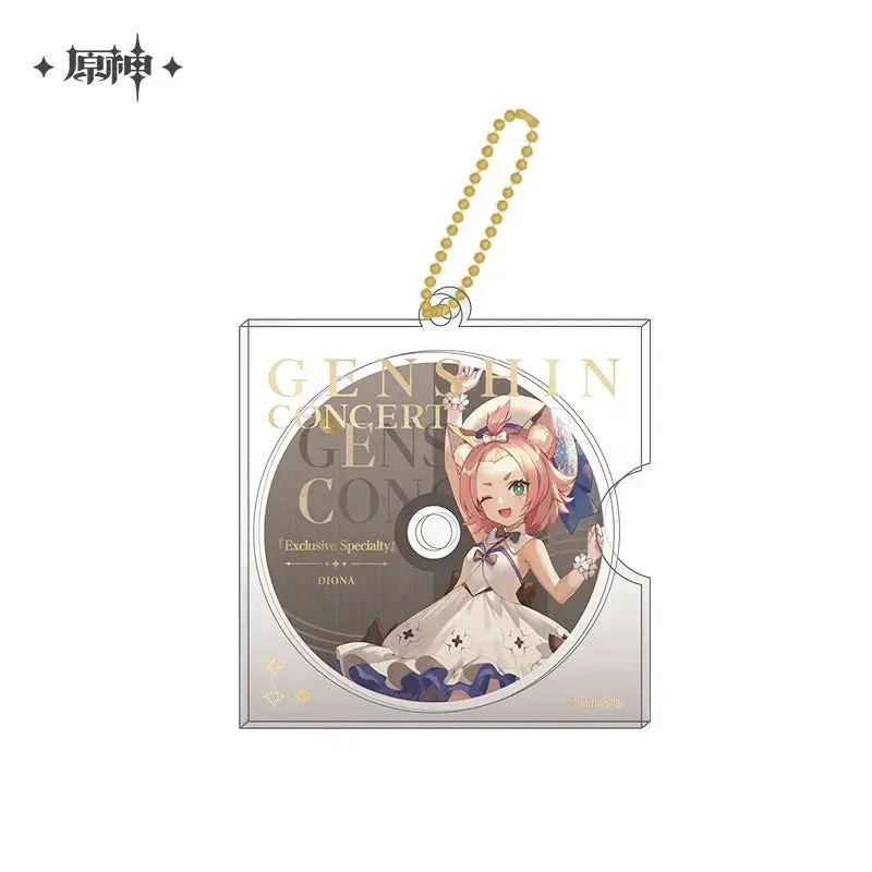 Genshin Impact Concert 2023 Series Character CD Style Keychain - Image 10
