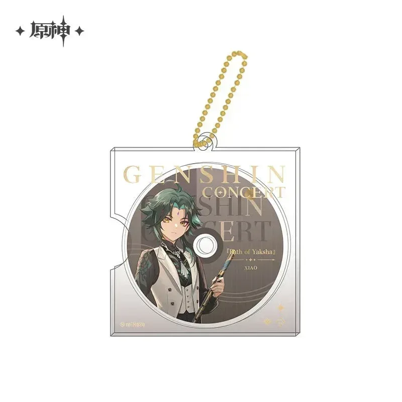 Genshin Impact Concert 2023 Series Character CD Style Keychain - Image 4