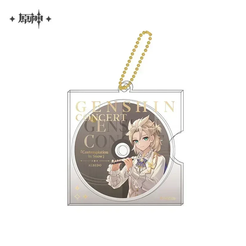 Genshin Impact Concert 2023 Series Character CD Style Keychain - Image 6