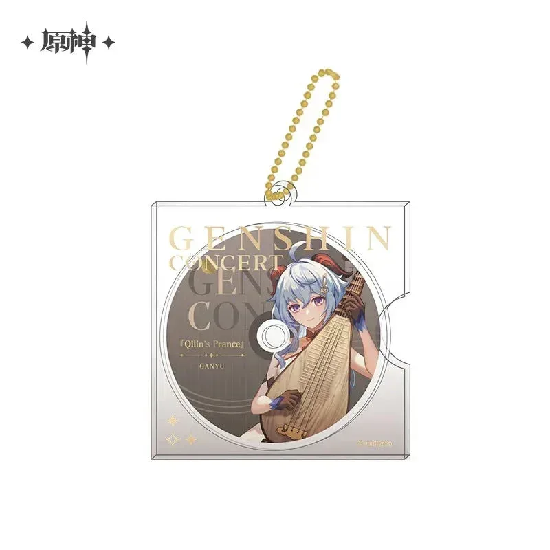 Genshin Impact Concert 2023 Series Character CD Style Keychain - Image 8