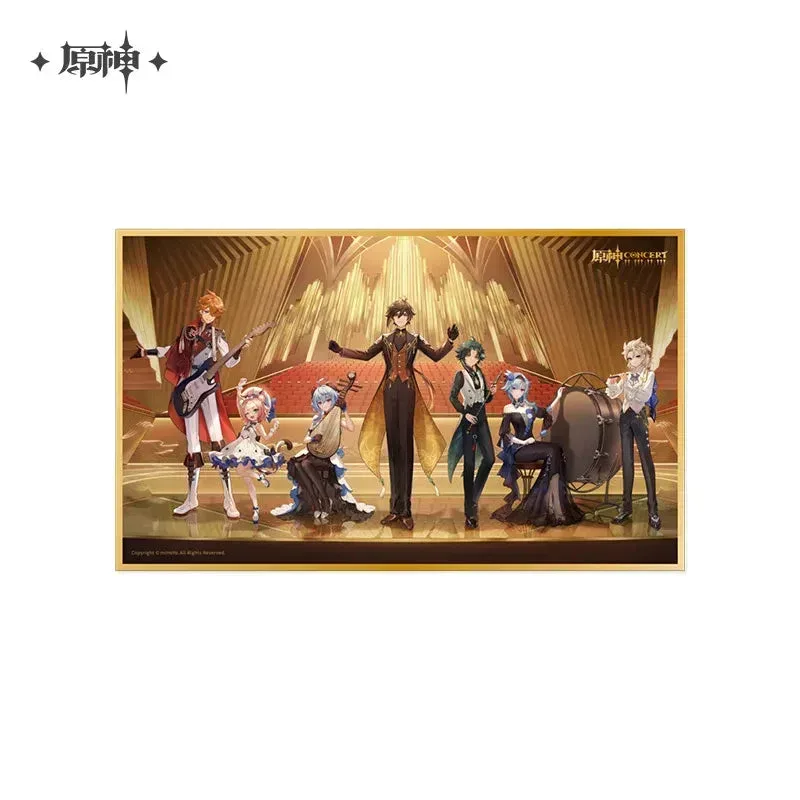 Genshin Impact Concert 2023 Series Shikishi Cardboard