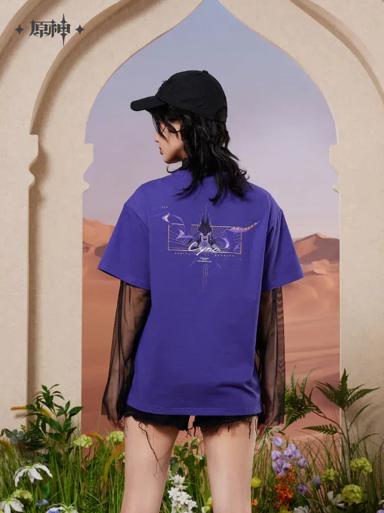 Genshin Impact Cyno Impression Theme Series T-shirt - Image 4