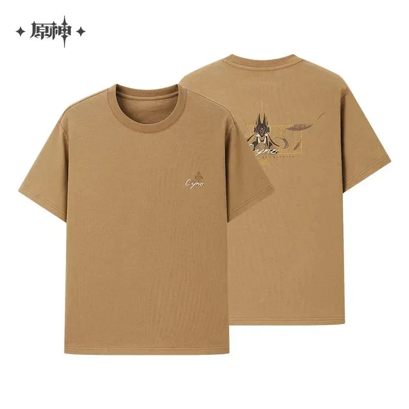Genshin Impact Cyno Impression Theme Series T-shirt - Image 7