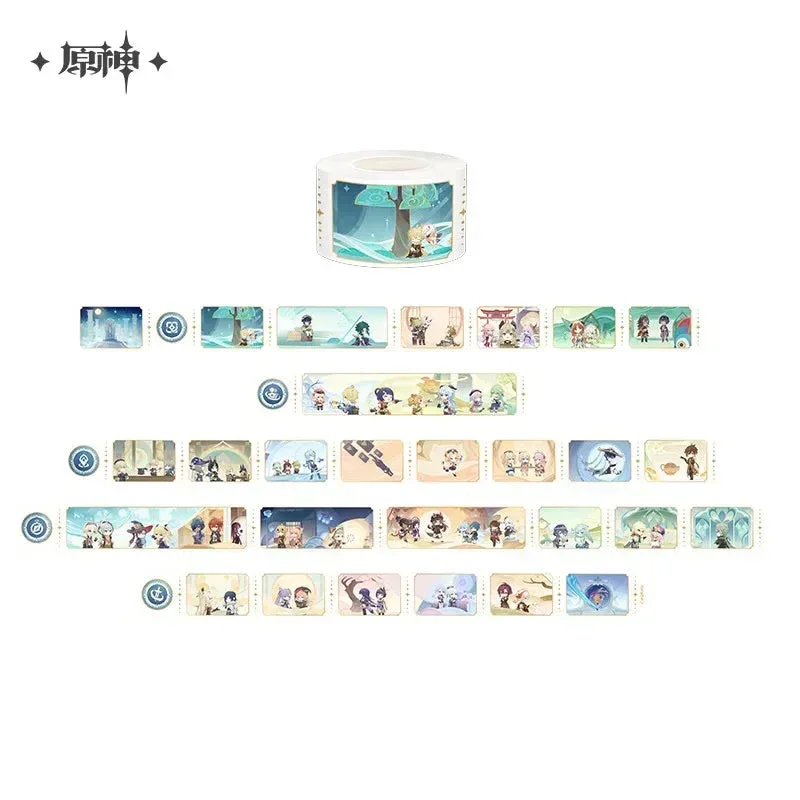 Genshin Impact Dream Of Roving Stars Series Washi Tape - Image 6