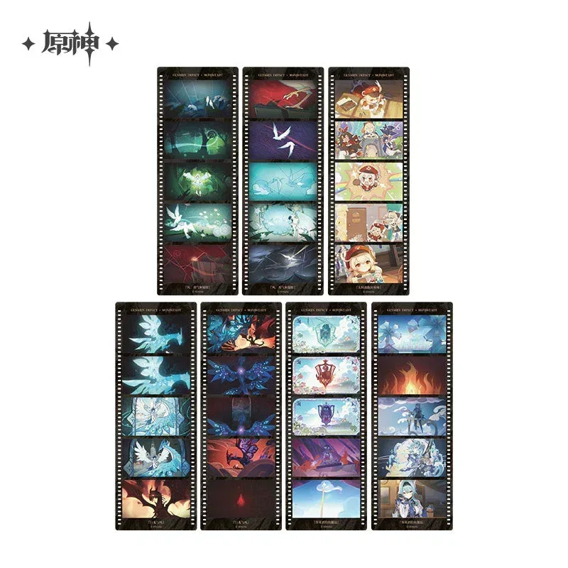 Genshin Impact Earthly Glimpses Series Film Strip Style Bookmark Set - Image 10