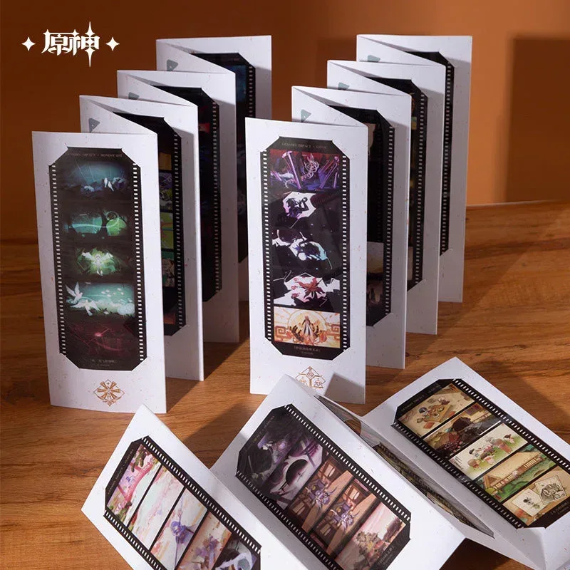 Genshin Impact Earthly Glimpses Series Film Strip Style Bookmark Set - Image 5