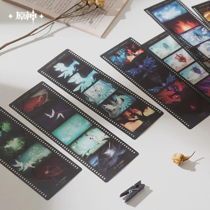 Genshin Impact Earthly Glimpses Series Film Strip Style Bookmark Set - Image 6