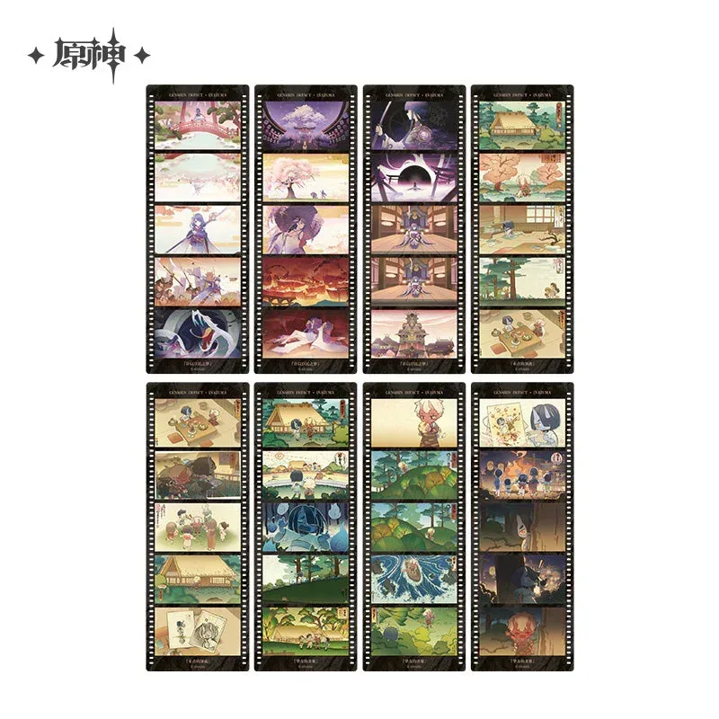 Genshin Impact Earthly Glimpses Series Film Strip Style Bookmark Set - Image 8