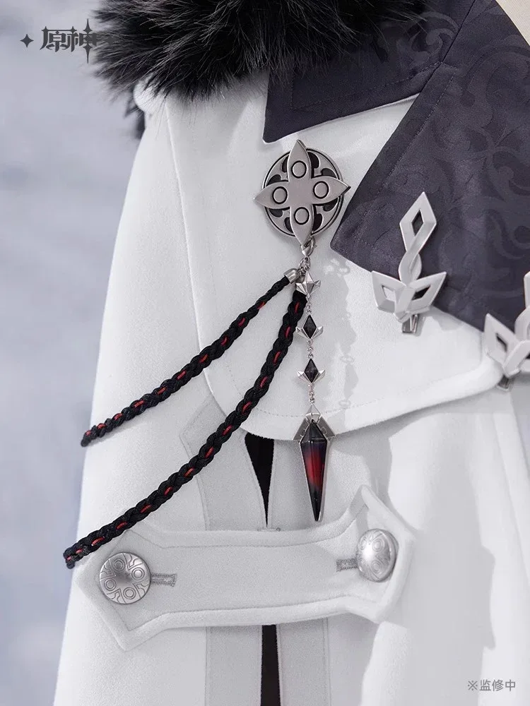 Genshin Impact Fatui Harbingers Series Frost and Flame Series Brooch Set - Image 5