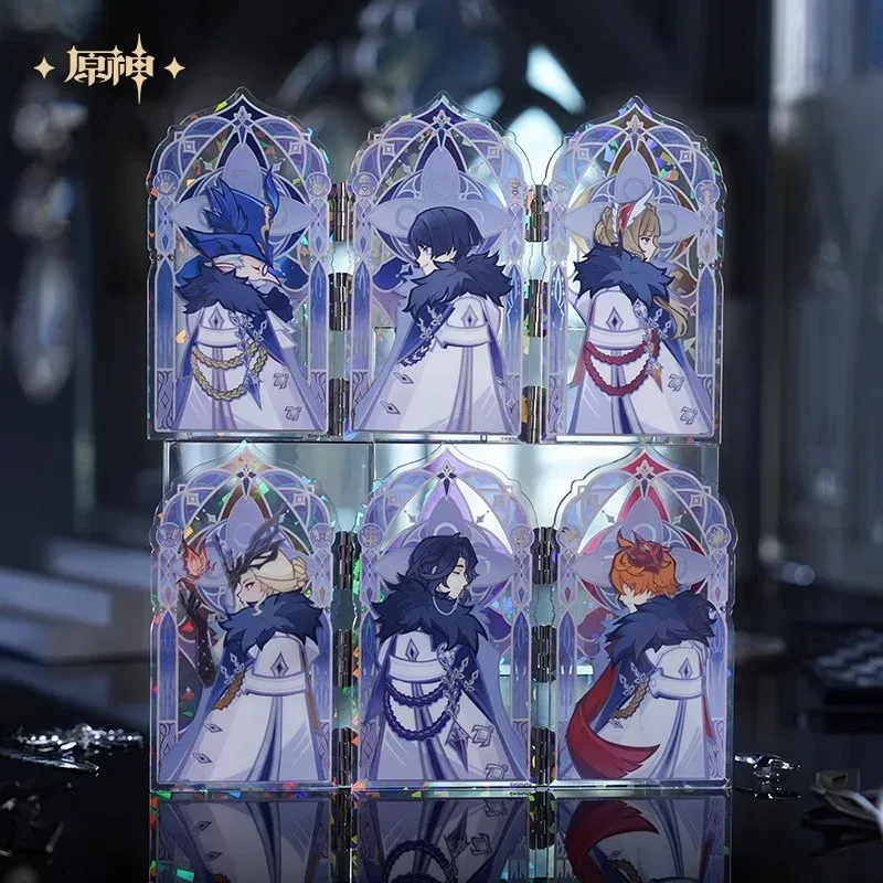 Genshin Impact Fatui Harbingers Series Frost and Flame Series Combinable Translucent Acrylic Stand Mystery Box