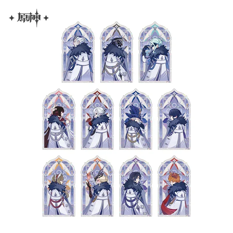 Genshin Impact Fatui Harbingers Series Frost and Flame Series Combinable Translucent Acrylic Stand Mystery Box - Image 4