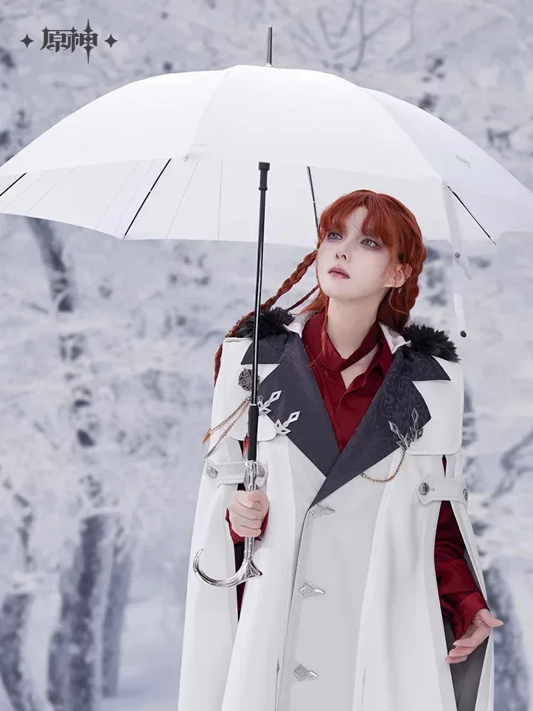 Genshin Impact Fatui Harbingers Series Frost and Flame Series Long Handled Umbrella - Image 4