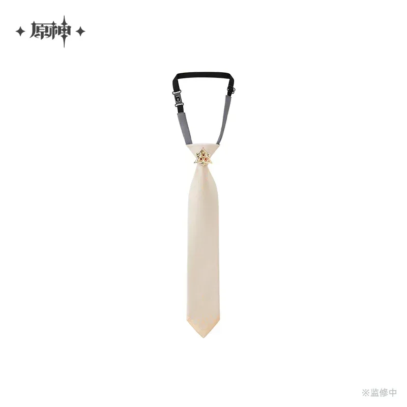Genshin Impact Fatui Harbingers Series Frost and Flame Series Pre-Tied Tie - Image 2