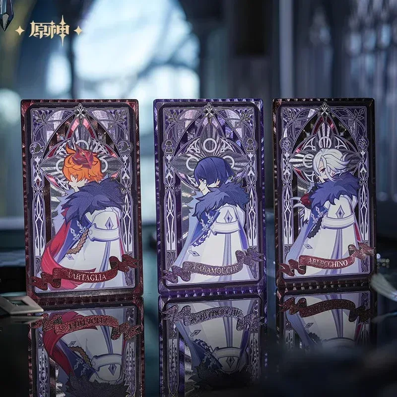 Genshin Impact Fatui Harbingers Series Frost and Flame Series Refraction Card Mystery Box - Image 5