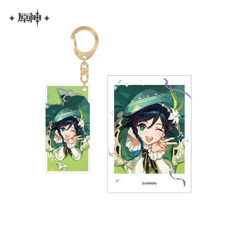 Genshin Impact FES 2023 Series Polaroid & Acrylic Keychain Set - Image 8