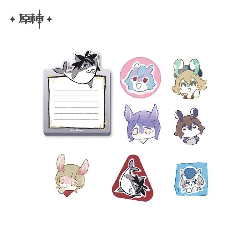 Genshin Impact FES 2024 Series Sticky Note Paper Sticker Set - Image 2
